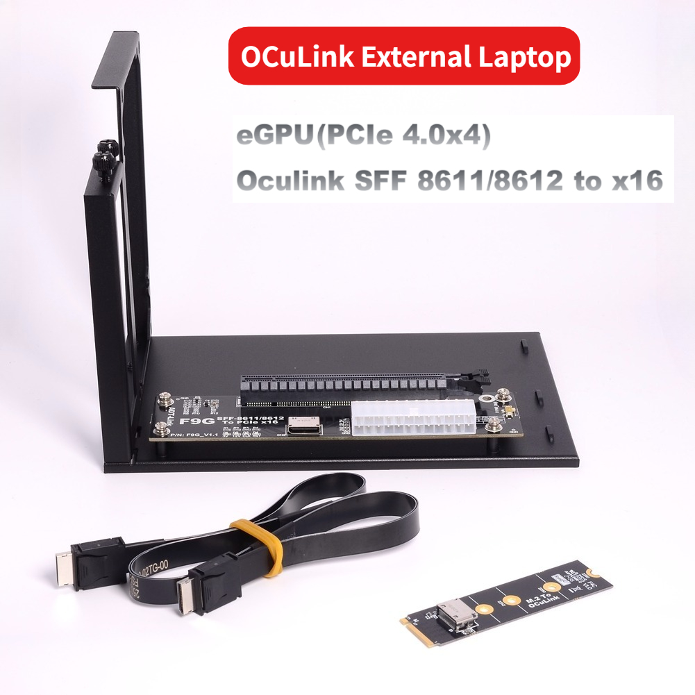 การ์ดเชื่อมต่อภายนอกสำหรับแล็ป - Oculink Egpu Dock Graphics Card บทวิจารณ์และราคา