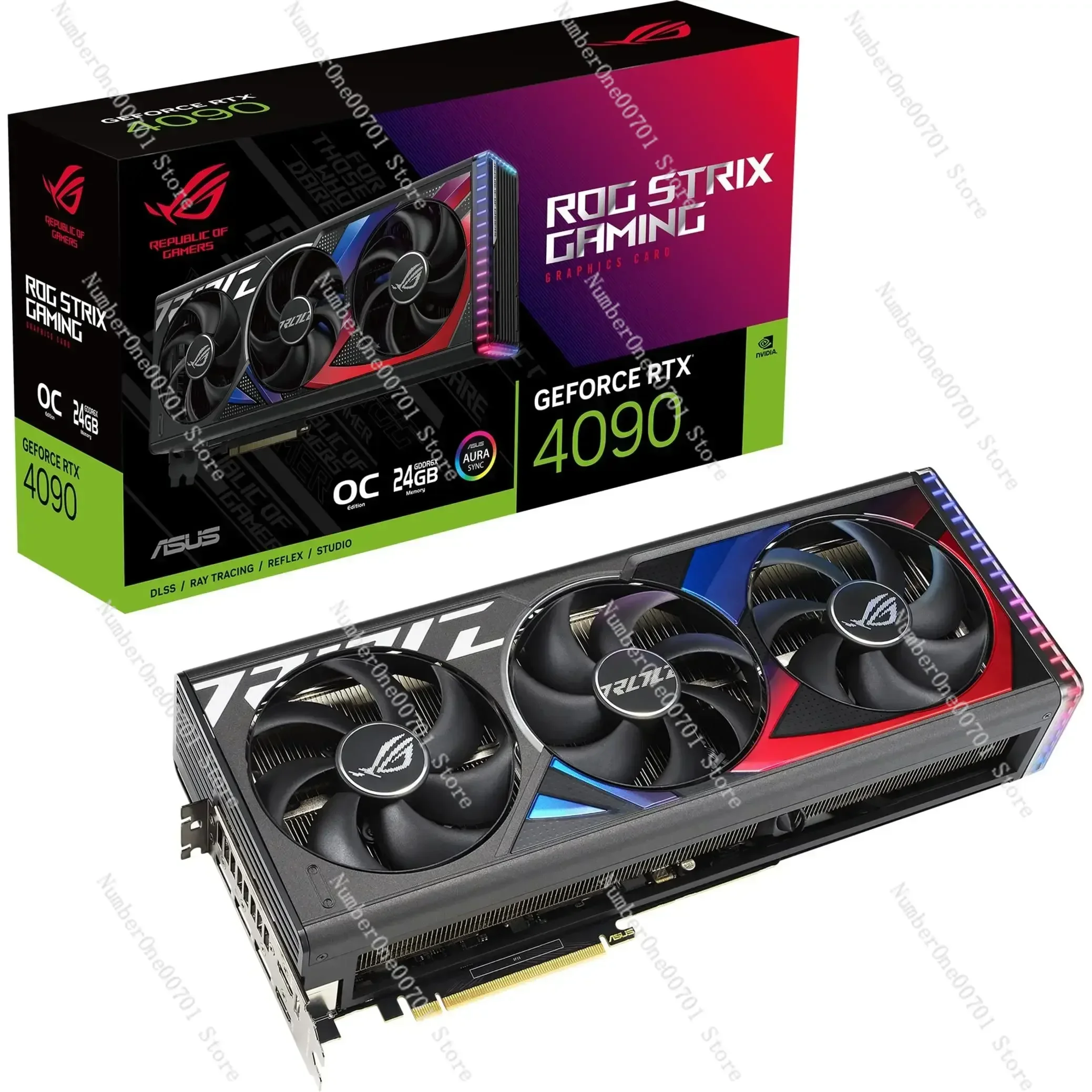 การ์ดจอใหม่แท้ Rog_Strix_GeFor - Rtx 4090 24Gb Graphics Card บทวิจารณ์และราคา